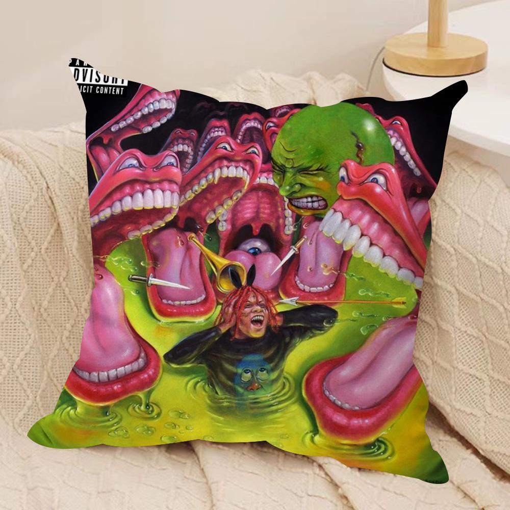 Rapper T-Trippie R-Redd Cushion Cover Silky Short Plush Sofa Pillow Cover Hidden Zipper Soft Dustproof Case for Home Decor 30cmx30cm
Rapper T-Trippie R-Redd Cushion Cover Silky Short Plush Sofa Pillow Cover Hidden Zipper Soft Dustproof Case for Home Decor 30cmx30cm