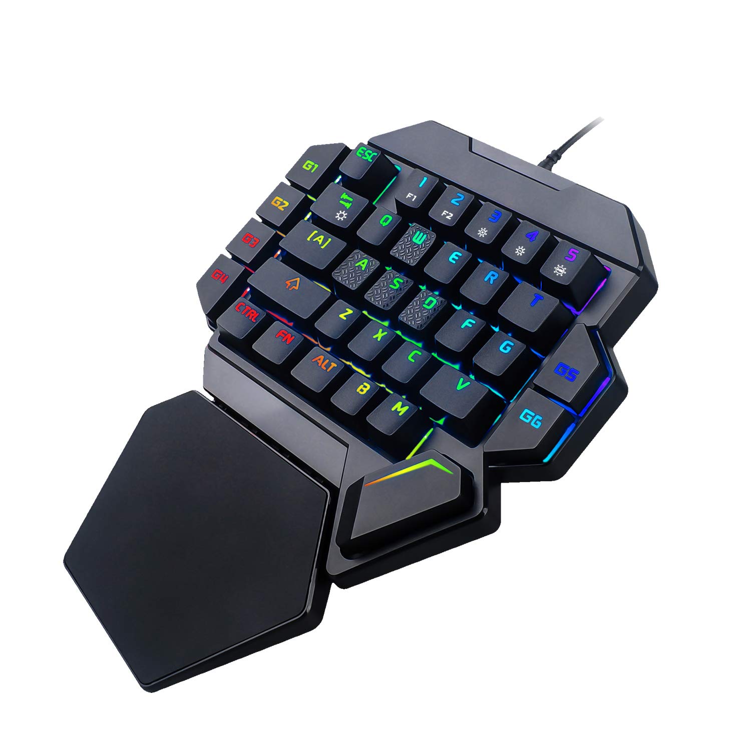 buruberi One Hand Left Hand Gaming Blue LED RGB Mechanical Compatible with Windows For 18 Month Warranty Included Keyboard, Keyboard, Keyboard, Axis, чорний
buruberi One Hand Left Hand Gaming Blue LED RGB Mechanical Compatible with Windows For 18 Month Warranty Included Keyboard, Keyboard, Keyboard, Axis, чорний