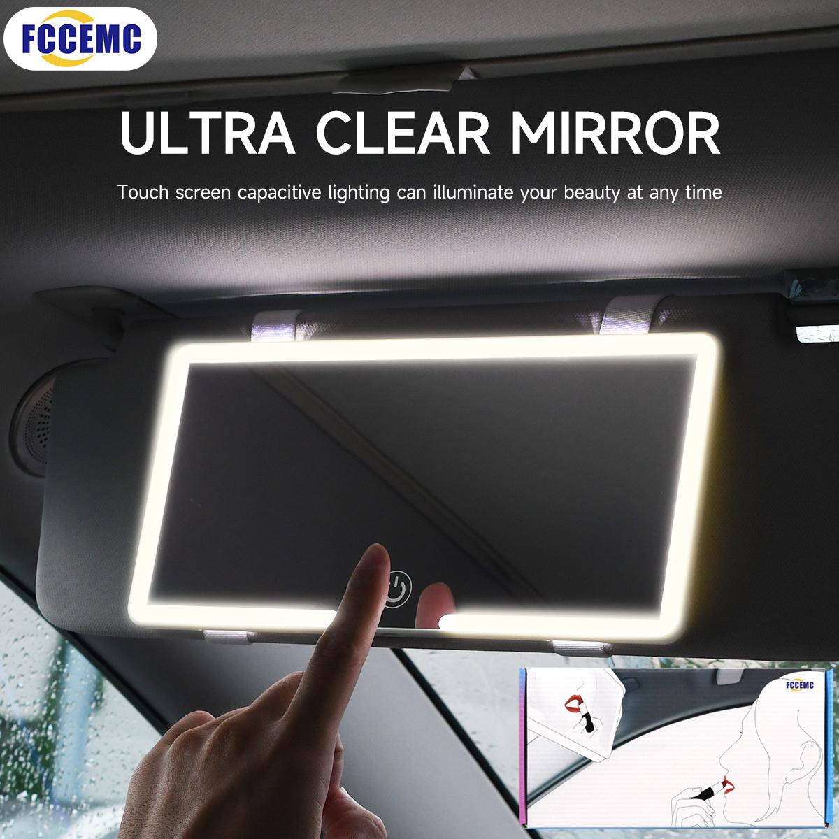 Car Interior Mirrors Sun Visor Plate LED HD Makeup Mirror for Girls Women Rechargeable Fill Light Universal Thin Vanity Mirror белый
Car Interior Mirrors Sun Visor Plate LED HD Makeup Mirror for Girls Women Rechargeable Fill Light Universal Thin Vanity Mirror белый