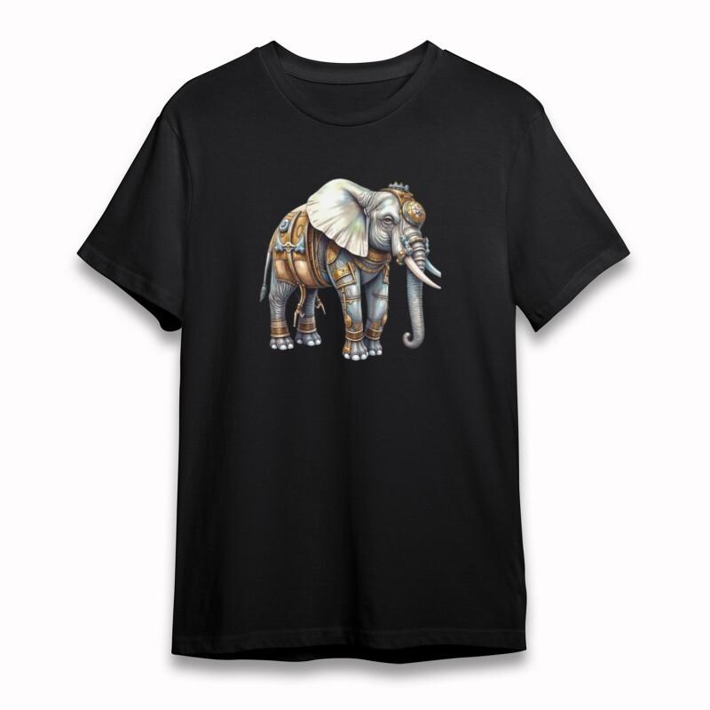 Women s Classic T-Shirt Armored Steampunk Elephant Graphic Cotton Plus Size Tee 4XL
Women s Classic T-Shirt Armored Steampunk Elephant Graphic Cotton Plus Size Tee 4XL