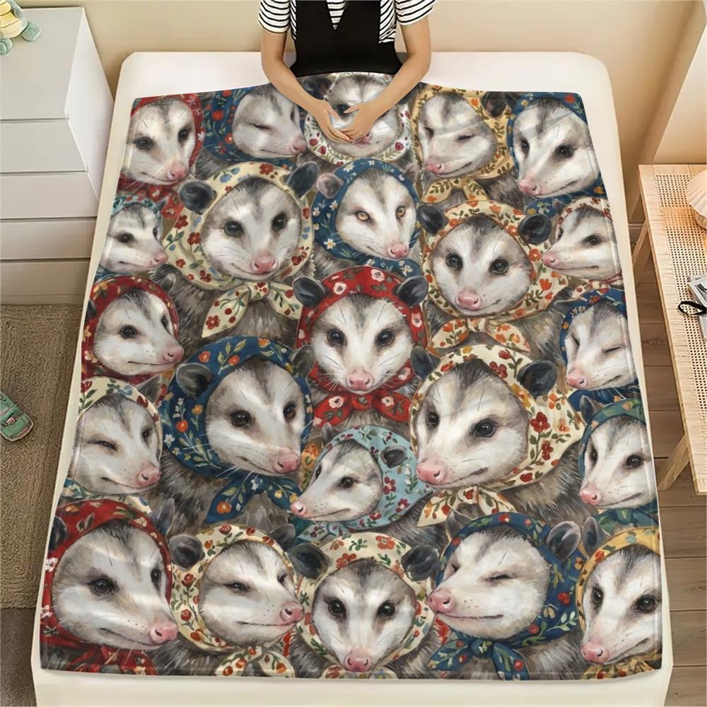 1PC Retro Animal Art Print Flannel Blanket, High quality All Seasons, Home Decor, Warmth and Comfort, Perfect for Christmas Gifts 80cm x 120cm
1PC Retro Animal Art Print Flannel Blanket, High quality All Seasons, Home Decor, Warmth and Comfort, Perfect for Christmas Gifts 80cm x 120cm