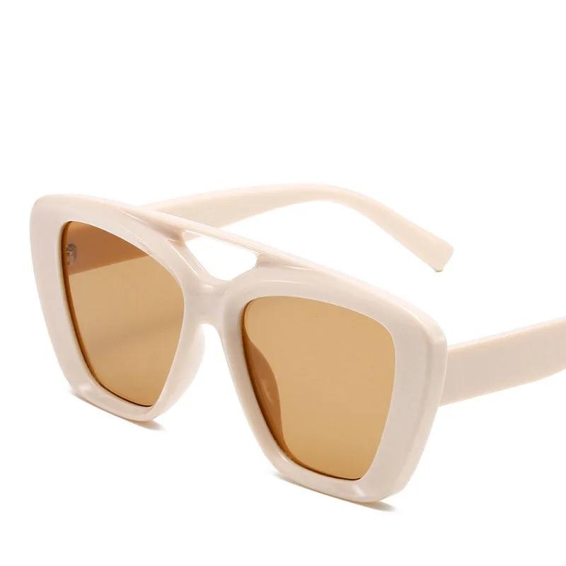 Vintage Designer Double Bridge Cat Eye Sunglasses Women Men Luxury Punk Driving Shades UV400 Protection As The Picture
Vintage Designer Double Bridge Cat Eye Sunglasses Women Men Luxury Punk Driving Shades UV400 Protection As The Picture