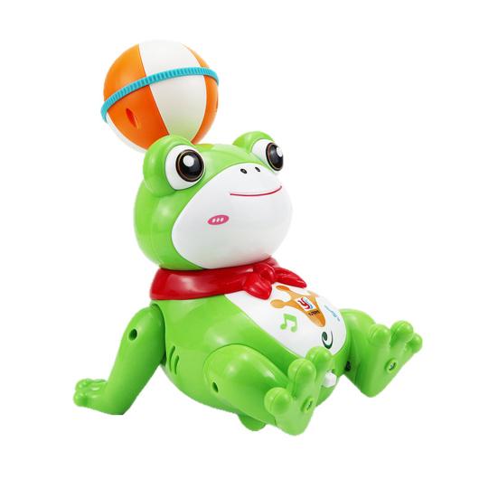 Электрическая игрушка «Шагающая лягушка» со светом и музыкой, вращающимся шаром-головой, игрушка «Лягушка-трюкач», интерактивная игрушка-животное для ползания для малышей, мальчиков, девочек, для времени на животике зелёный
Электрическая игрушка «Шагающая лягушка» со светом и музыкой, вращающимся шаром-головой, игрушка «Лягушка-трюкач», интерактивная игрушка-животное для ползания для малышей, мальчиков, девочек, для времени на животике зелёный
