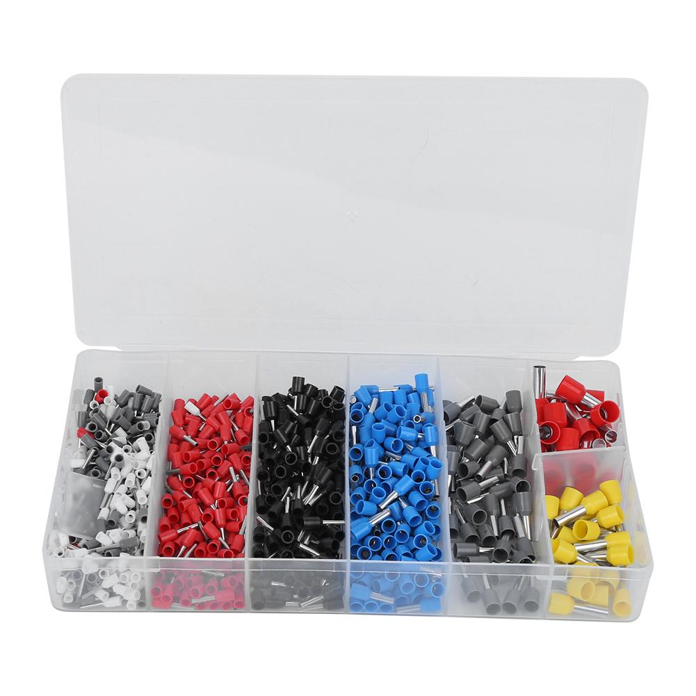 790PCs Insulated Terminal Wiring Connector Crimp Ferrule Shovel Industrial U Type Nylon PVC
790PCs Insulated Terminal Wiring Connector Crimp Ferrule Shovel Industrial U Type Nylon PVC