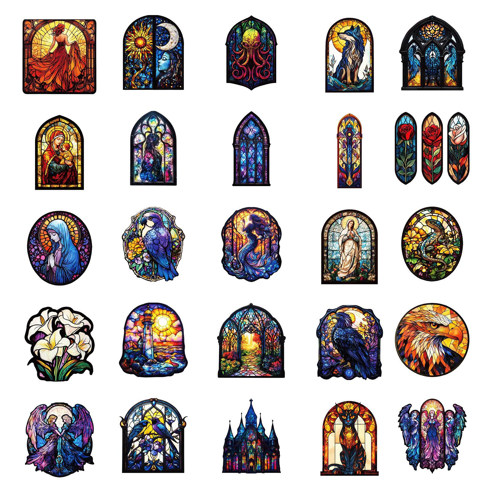 50 самодельных витражных стеклянных наклеек Beauty Angel, персонализированных креативных декоративных наклеек
50 самодельных витражных стеклянных наклеек Beauty Angel, персонализированных креативных декоративных наклеек
