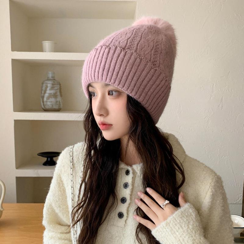 1pc Unisex Warm Knitted Beanie Hat with Pom Pom,Thick Knitted Personaliz Versatile Winter Skull Cap for Autumn/Winter Daily Wear One Size
1pc Unisex Warm Knitted Beanie Hat with Pom Pom,Thick Knitted Personaliz Versatile Winter Skull Cap for Autumn/Winter Daily Wear One Size