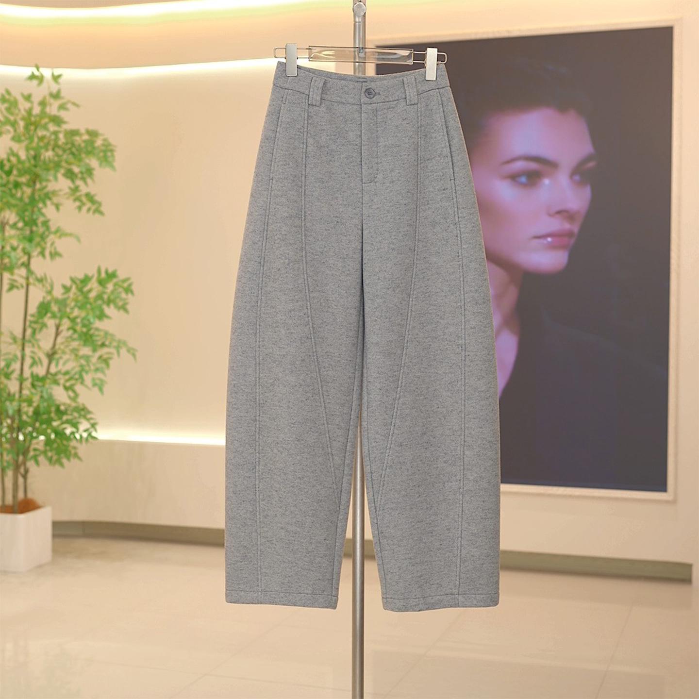 Versatile High-Waist Straight-Leg Harem Pants for Women - Autumn/Winter 2025 S /26 (recommended 25-47.5 kg)
Versatile High-Waist Straight-Leg Harem Pants for Women - Autumn/Winter 2025 S /26 (recommended 25-47.5 kg)