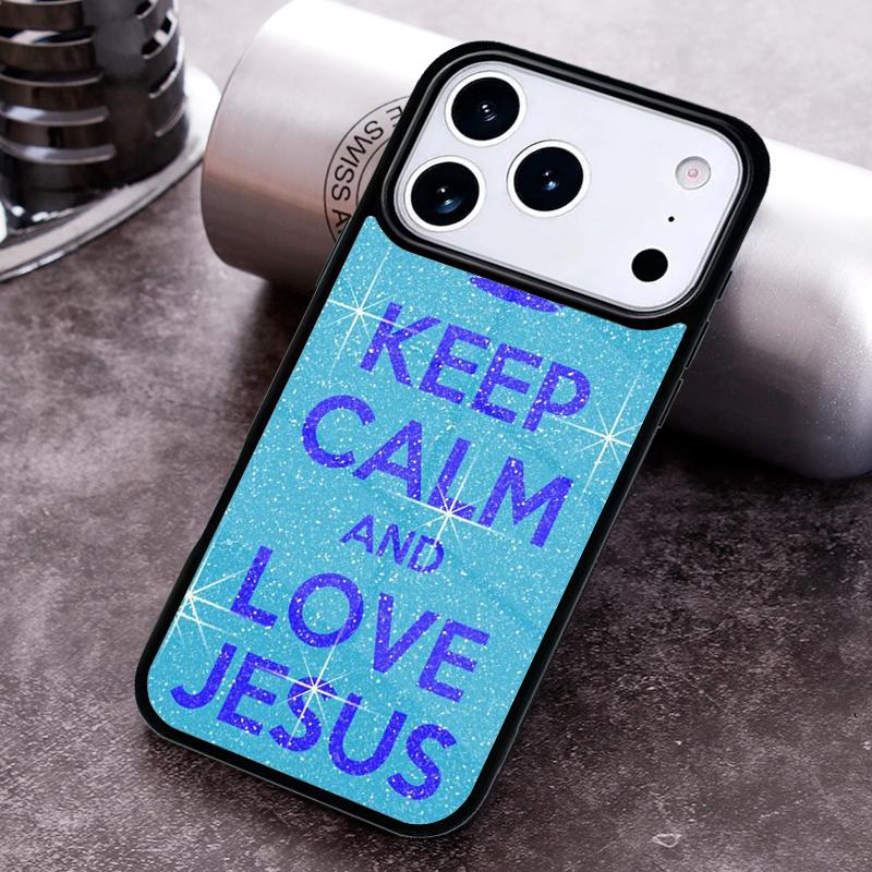 Keep Calm And Love Lord Jesus Christ Quote Phone Case for iPhone 17 16 15 Pro Max Air 14 13 12 11 Plus Shockproof Cover iPhone 14
Keep Calm And Love Lord Jesus Christ Quote Phone Case for iPhone 17 16 15 Pro Max Air 14 13 12 11 Plus Shockproof Cover iPhone 14