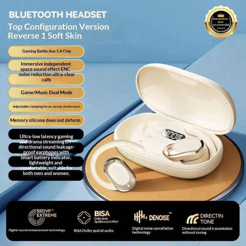 2 шт./коробка Бездротові Bluetooth навушники-вкладиші з гачком для вуха Водонепроникні Поворотні Hifi Стерео Об ємний звук Зменшення шуму Навушники
2 шт./коробка Бездротові Bluetooth навушники-вкладиші з гачком для вуха Водонепроникні Поворотні Hifi Стерео Об ємний звук Зменшення шуму Навушники