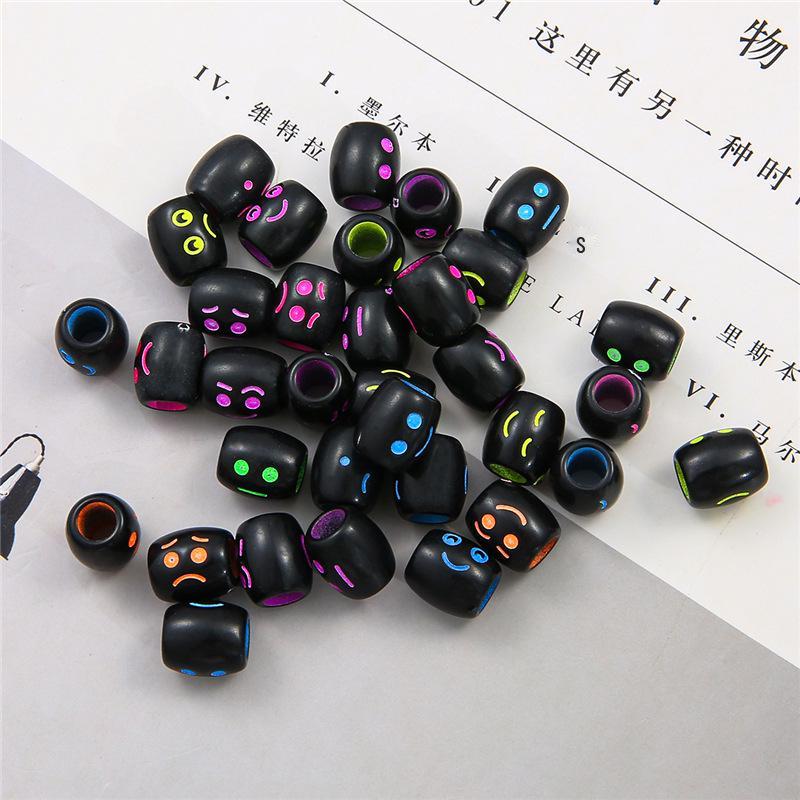 Акриловые бусины-трубочки с улыбающимся лицом - Большое отверстие, Набор для детского творчества для изготовления украшений
Акриловые бусины-трубочки с улыбающимся лицом - Большое отверстие, Набор для детского творчества для изготовления украшений