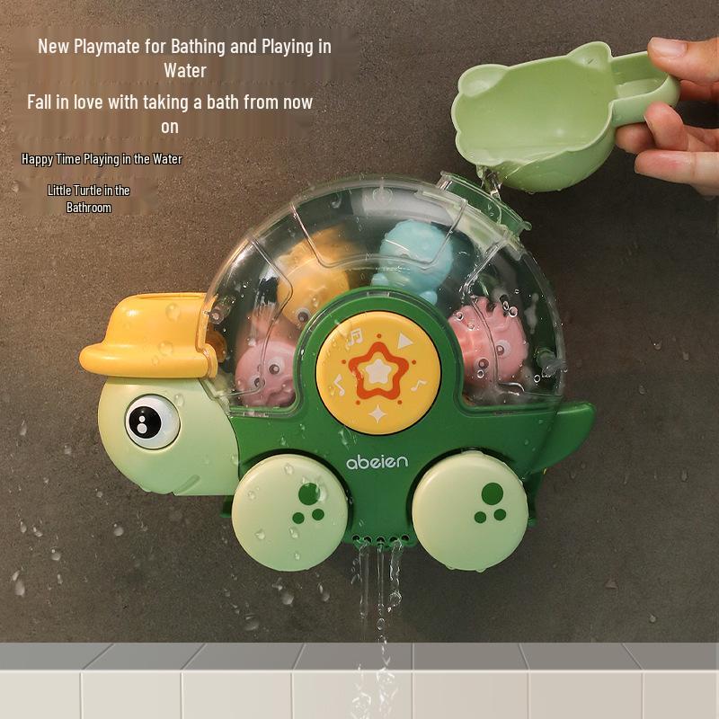 Newborn Baby Bath Water Toy Turtle Spinner & Spray Set 19.5*10.5*15 cm
Newborn Baby Bath Water Toy Turtle Spinner & Spray Set 19.5*10.5*15 cm