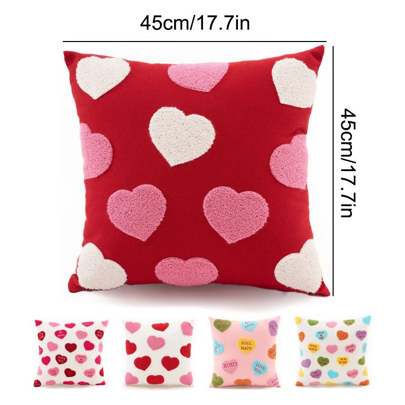 1Pcs Love Pillow Cover Heart Shaped Pillow Cover Valentines Day Throw Pillow Covers Heart Love Couples Decorations (No Lint))
1Pcs Love Pillow Cover Heart Shaped Pillow Cover Valentines Day Throw Pillow Covers Heart Love Couples Decorations (No Lint))