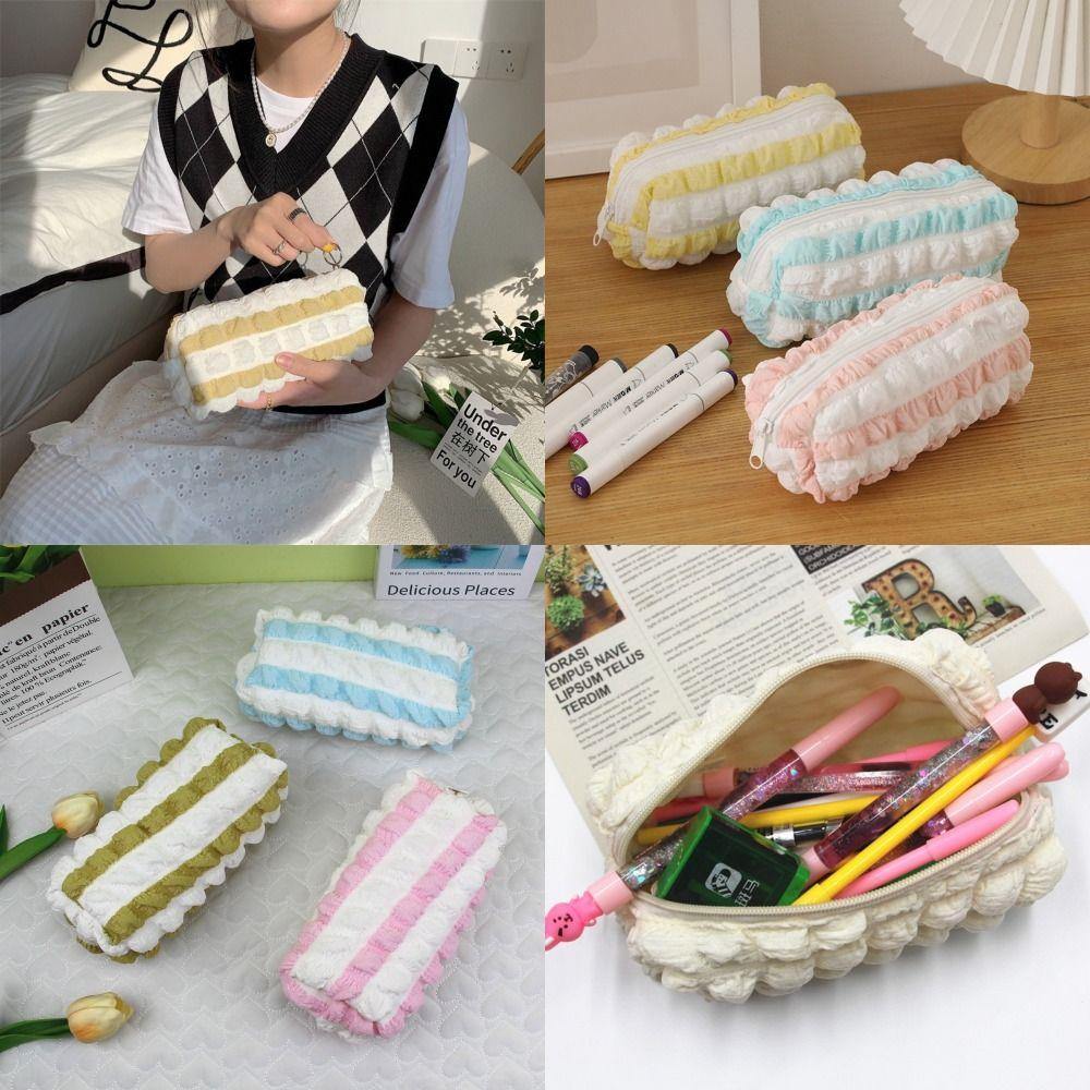 Large Capacity Cloud Pencil Case Multi-functional Toiletry Bag Office School Supplies
Large Capacity Cloud Pencil Case Multi-functional Toiletry Bag Office School Supplies