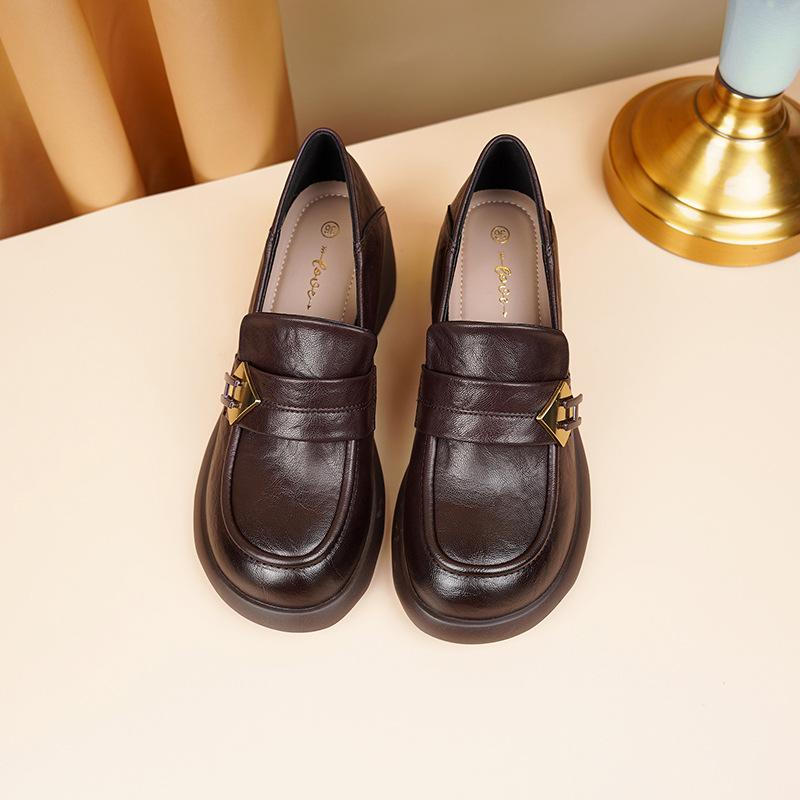 Coarse Heel One Pedal Women s Middle Heel Soft Sole Student Single Shoes Round Head 40 коричневий
Coarse Heel One Pedal Women s Middle Heel Soft Sole Student Single Shoes Round Head 40 коричневий