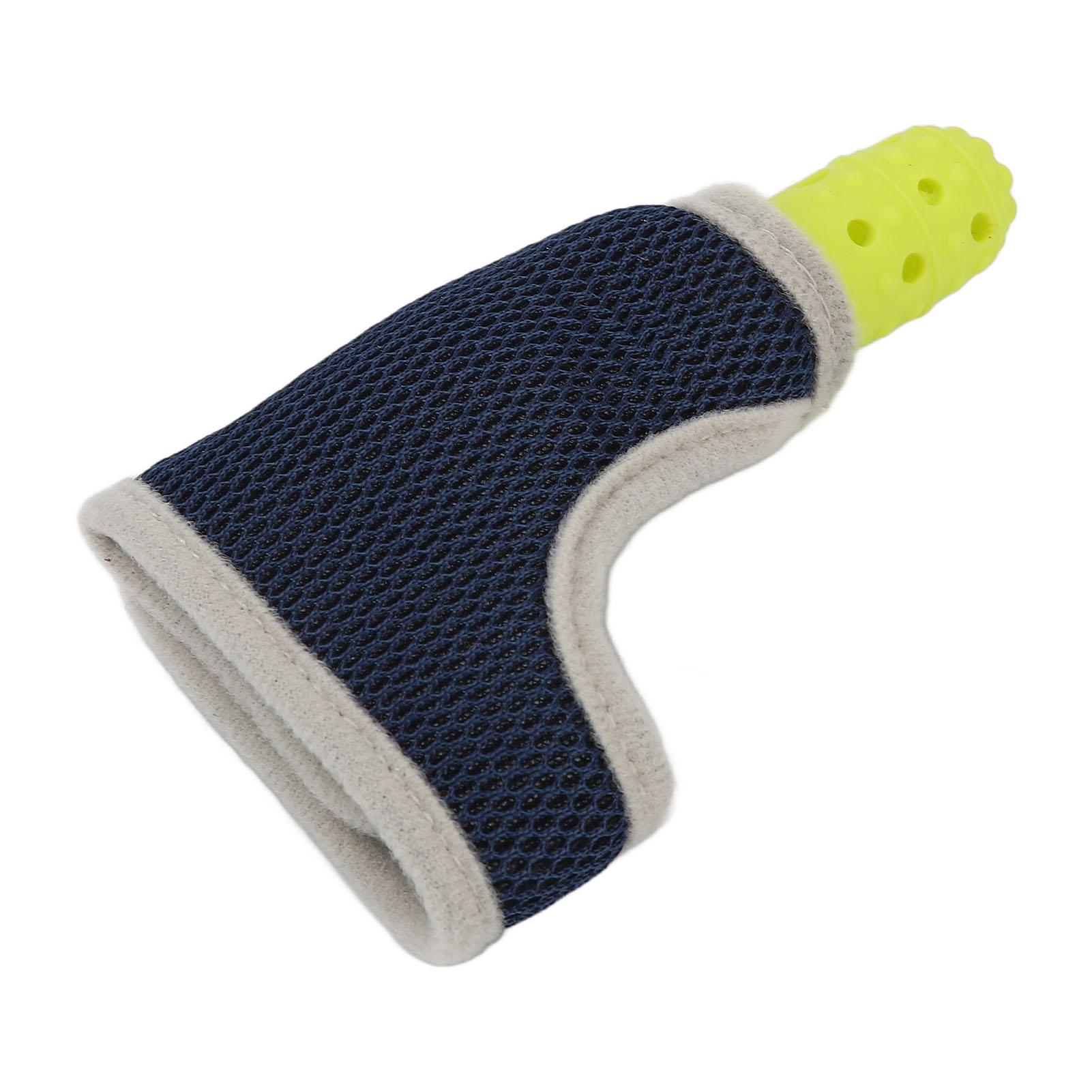 Silicone Stop Sucking Glove Soft Breathable Adjustable Wrap Sucking Thumb Protector Yellow
Silicone Stop Sucking Glove Soft Breathable Adjustable Wrap Sucking Thumb Protector Yellow
