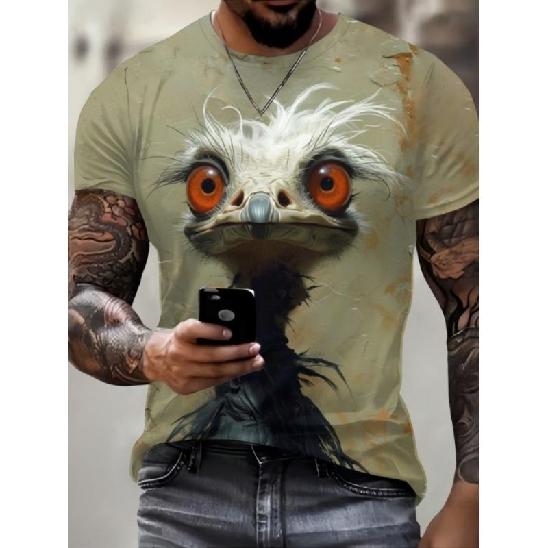 3D Animal Cartoon Men s T Shirt Street Fashion Men s Short Sleeve Tee Round Neck Men s T-Shirt Casual Oversized Men s 5XL
3D Animal Cartoon Men s T Shirt Street Fashion Men s Short Sleeve Tee Round Neck Men s T-Shirt Casual Oversized Men s 5XL