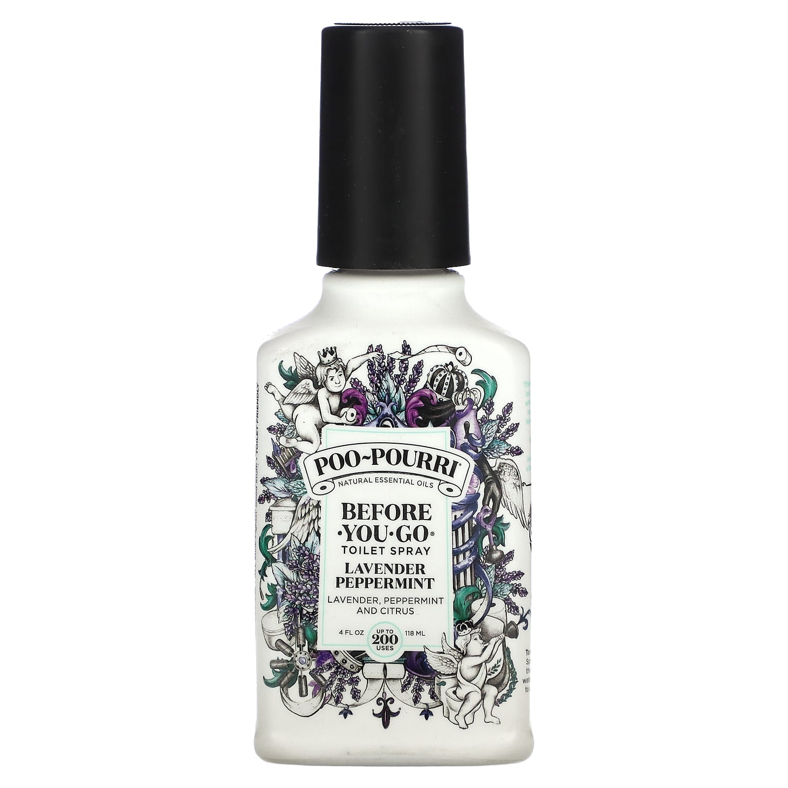 Poo-Pourri, Before-You-Go® Soil Spray, Lavender Peppermint, 118 Ml (4 Fl Oz)
Poo-Pourri, Before-You-Go® Soil Spray, Lavender Peppermint, 118 Ml (4 Fl Oz)