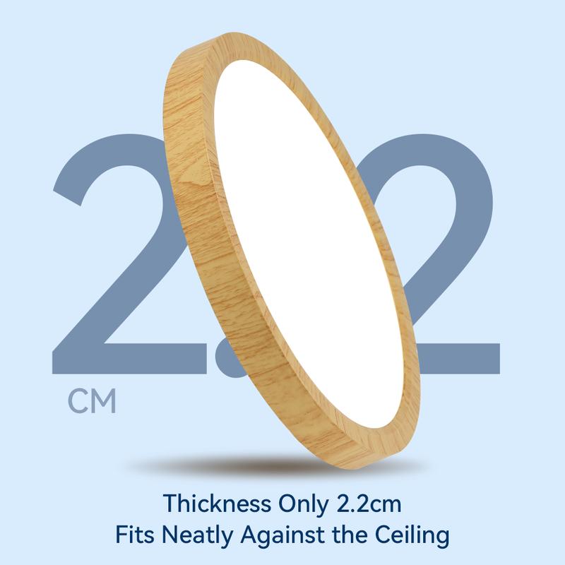 2.2Cm Ultra Thin Led Ceiling Light Waterproof 3 Colors Led Kitchen Ceiling Lamp Wood Grain For Bathroom Bedroom Living Room Home 20w I Black
2.2Cm Ultra Thin Led Ceiling Light Waterproof 3 Colors Led Kitchen Ceiling Lamp Wood Grain For Bathroom Bedroom Living Room Home 20w I Black