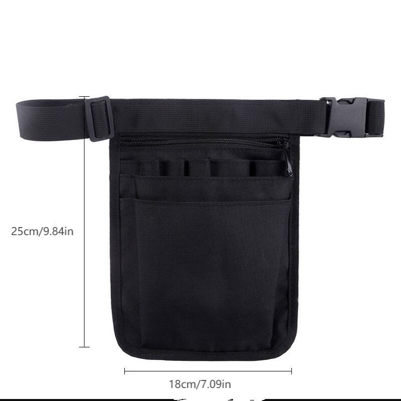 Adjustable Nurse Fanny Pack Portable Large Capacity Oxford Cloth Nurse Pouch Waist Bag Multi Compartment Pocket Belt Organizer чёрный
Adjustable Nurse Fanny Pack Portable Large Capacity Oxford Cloth Nurse Pouch Waist Bag Multi Compartment Pocket Belt Organizer чёрный