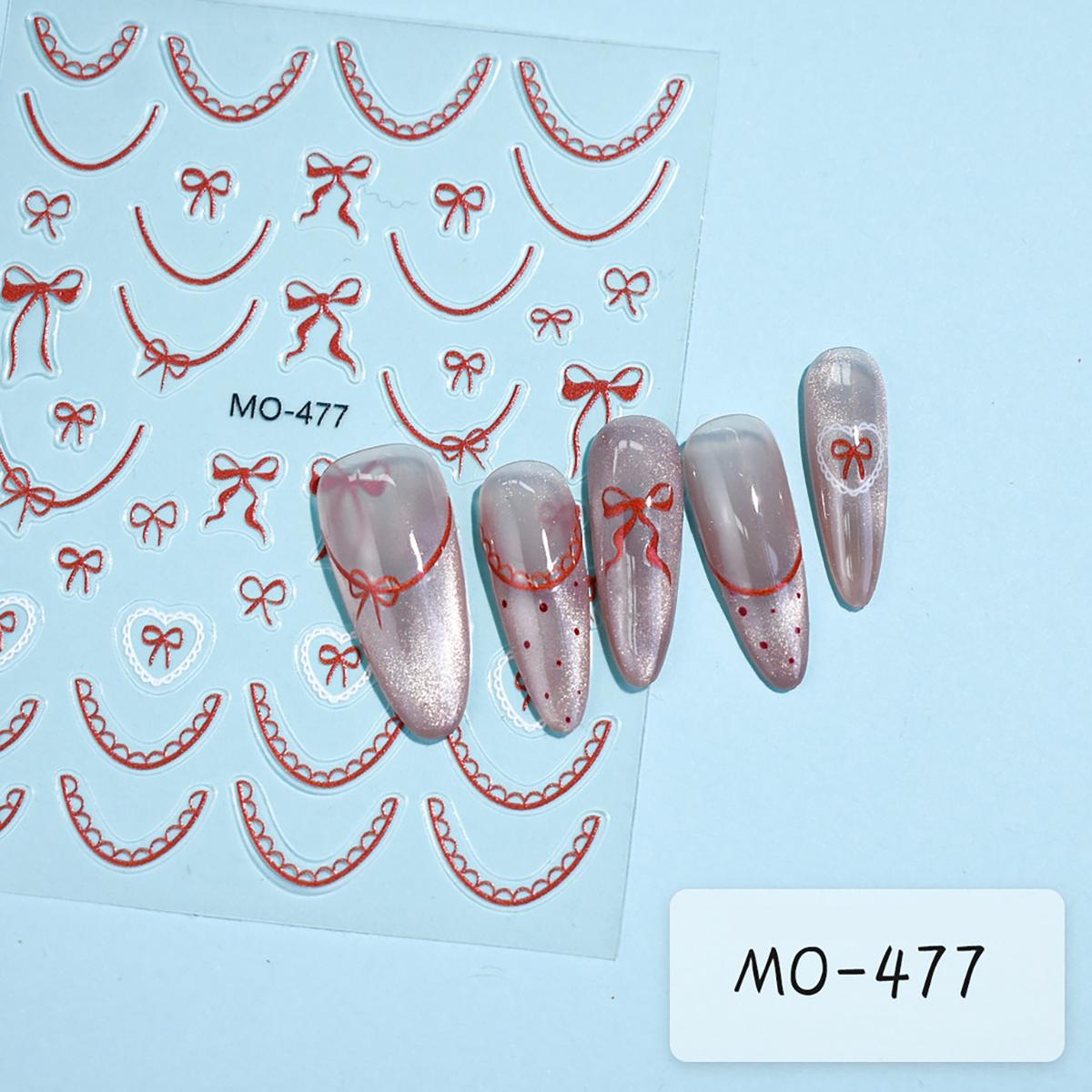 1pc Lace Bowknot Nail Art Stickers Sweet Ultra-thin Self-Adhesive Slider Summer Nail Art Decal Decoration DIY Manicure Accesorie
1pc Lace Bowknot Nail Art Stickers Sweet Ultra-thin Self-Adhesive Slider Summer Nail Art Decal Decoration DIY Manicure Accesorie
