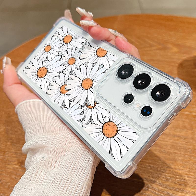 White Flower Phone Case For Samsung Galaxy S25 Edge S24 FE S25 S24 S23 Ultra S22 Plus A36 A56 A16 A55 A54 A15 5G Clear TPU Cover Galaxy S22 5G
White Flower Phone Case For Samsung Galaxy S25 Edge S24 FE S25 S24 S23 Ultra S22 Plus A36 A56 A16 A55 A54 A15 5G Clear TPU Cover Galaxy S22 5G