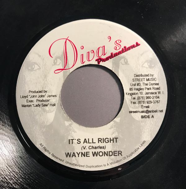 7inch Record WAYNE WONDER - It s All Right NONE Diva s Producti Jamaica Reggae, Ska & Dub Used
7inch Record WAYNE WONDER - It s All Right NONE Diva s Producti Jamaica Reggae, Ska & Dub Used