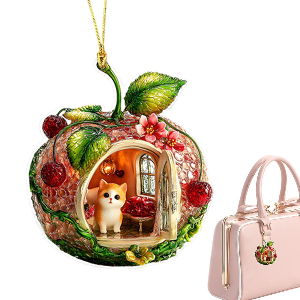 Ornaments Valentines Day Hangable Rearview Mirror Charm Animal Fruit House 2D Acrylic Valentine s Day Hangable Car Ornament
Ornaments Valentines Day Hangable Rearview Mirror Charm Animal Fruit House 2D Acrylic Valentine s Day Hangable Car Ornament