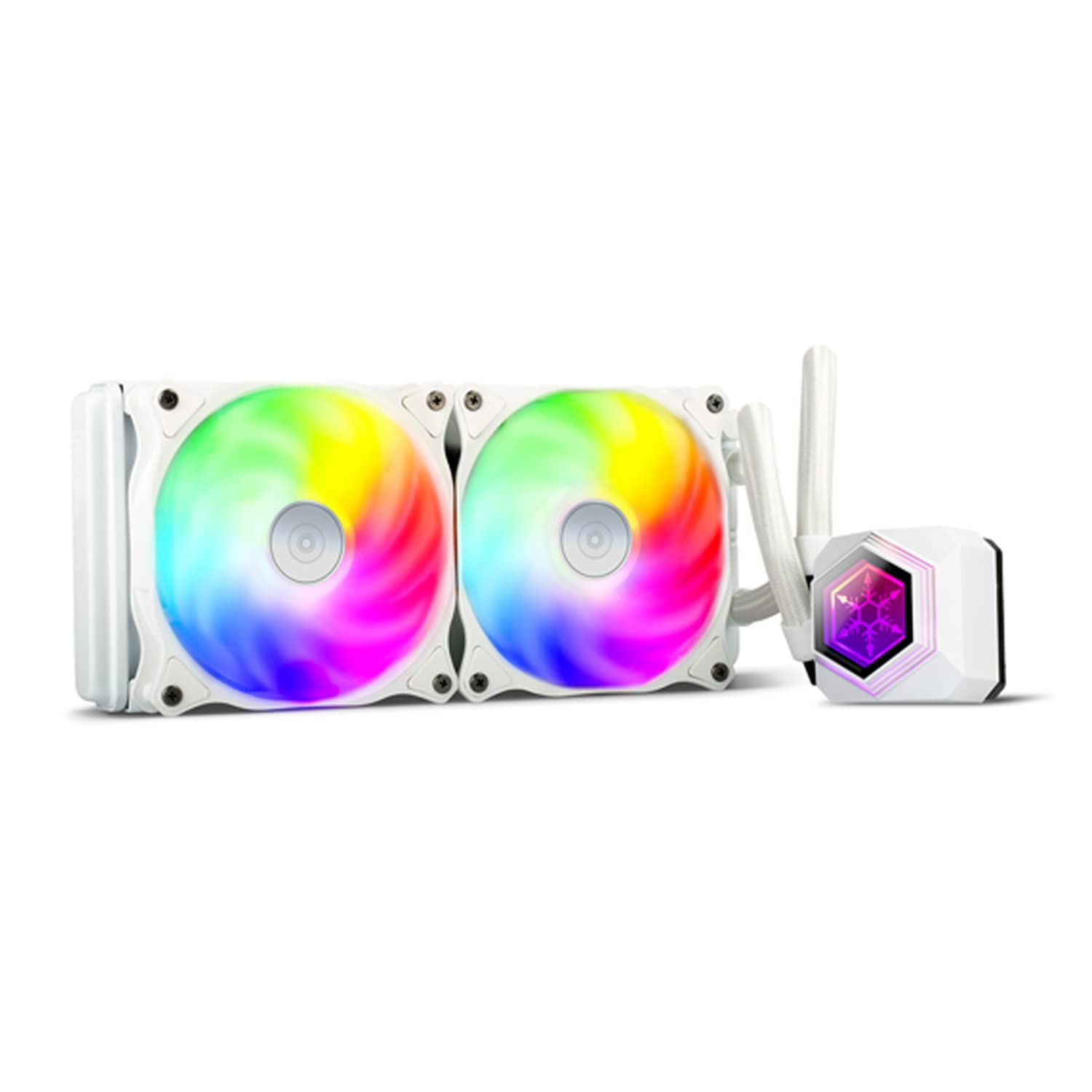 SilverStone CPU Cooler 240mm Liquid Cooling Intel LGA 1851 AMD Socket AM4 AM5 No Refills Quiet Authorized Distributor SST-PF240W-ARGB-V2 / Compatible, білий
SilverStone CPU Cooler 240mm Liquid Cooling Intel LGA 1851 AMD Socket AM4 AM5 No Refills Quiet Authorized Distributor SST-PF240W-ARGB-V2 / Compatible, білий