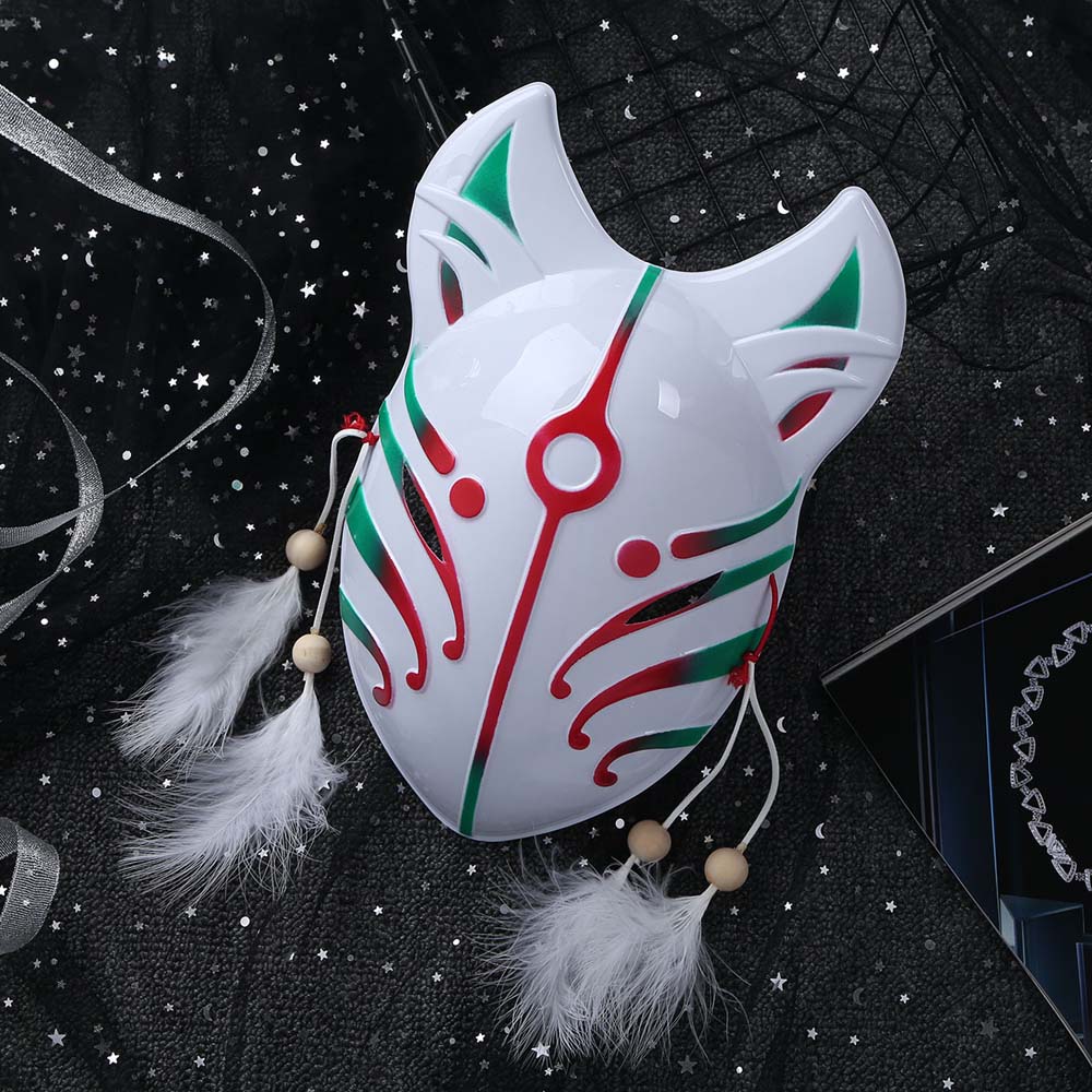 Party Feather Tassels Japanese Anime Party Props Cosplay Mask Party Mask Props Anime Mask чёрный/красный
Party Feather Tassels Japanese Anime Party Props Cosplay Mask Party Mask Props Anime Mask чёрный/красный