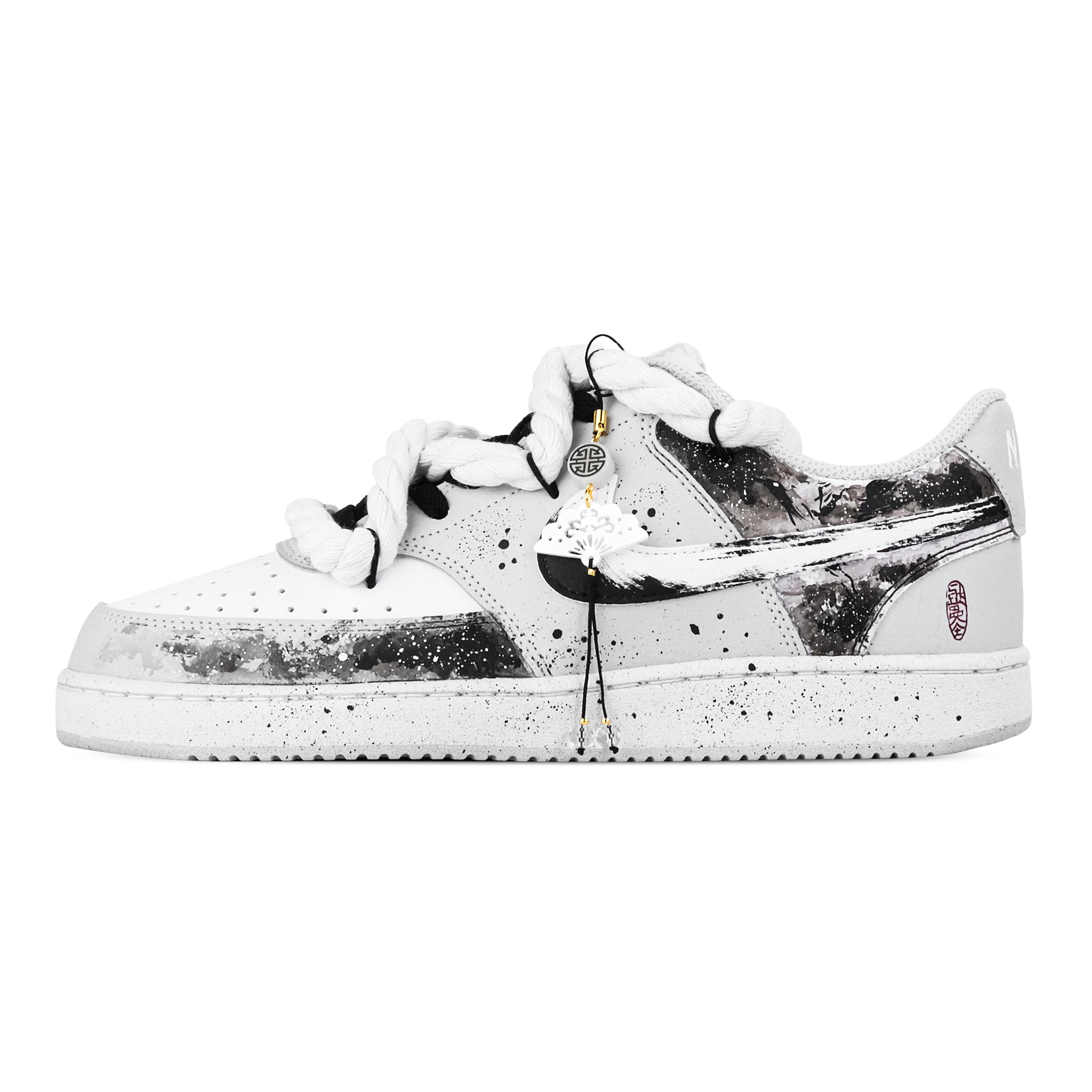 Nike Court Vision Ruyi Crane Abrasion Resistant Low top Skateboard Shoes Men s White Gray HM9862-002(Team773-) 41
Nike Court Vision Ruyi Crane Abrasion Resistant Low top Skateboard Shoes Men s White Gray HM9862-002(Team773-) 41