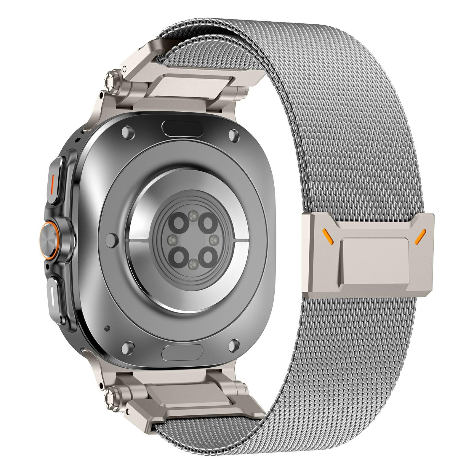 For Samsung Galaxy Watch Ultra 47mm Stainless Steel Milanese Magnetic Watch Strap Silver
For Samsung Galaxy Watch Ultra 47mm Stainless Steel Milanese Magnetic Watch Strap Silver