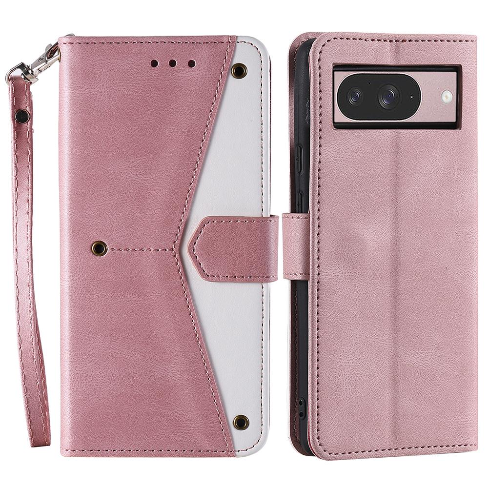 For Google Pixel 10 Pro/10/9 Pro/9 Leather Case Splicing Stitching Wallet Phone Cover with Wrist Strap F
For Google Pixel 10 Pro/10/9 Pro/9 Leather Case Splicing Stitching Wallet Phone Cover with Wrist Strap F