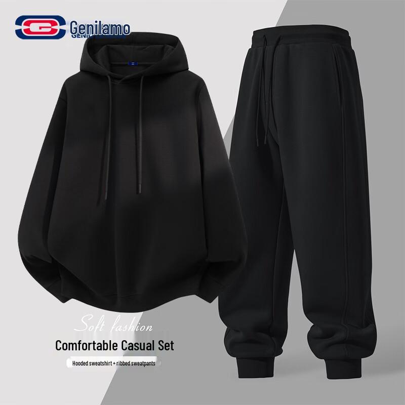 GENIOLAMODE Men s Casual Hoodie & Jogger Set 3XL
GENIOLAMODE Men s Casual Hoodie & Jogger Set 3XL