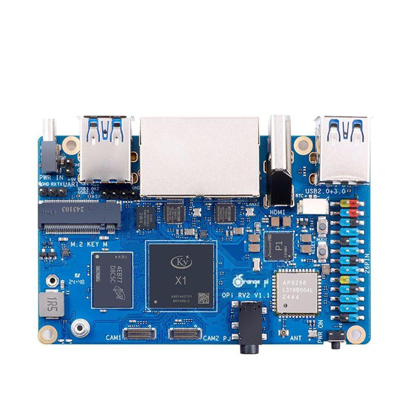 C-Зручний-Для одноплатного комп ютера Orange Pi RV2 з ОЗП DDR4, 8-ядерним процесором RISC-V 2TOPS AI, Wi-Fi, слотом PCIE, підтримкою SSD, Mini PC, ОС Ubuntu
C-Зручний-Для одноплатного комп ютера Orange Pi RV2 з ОЗП DDR4, 8-ядерним процесором RISC-V 2TOPS AI, Wi-Fi, слотом PCIE, підтримкою SSD, Mini PC, ОС Ubuntu