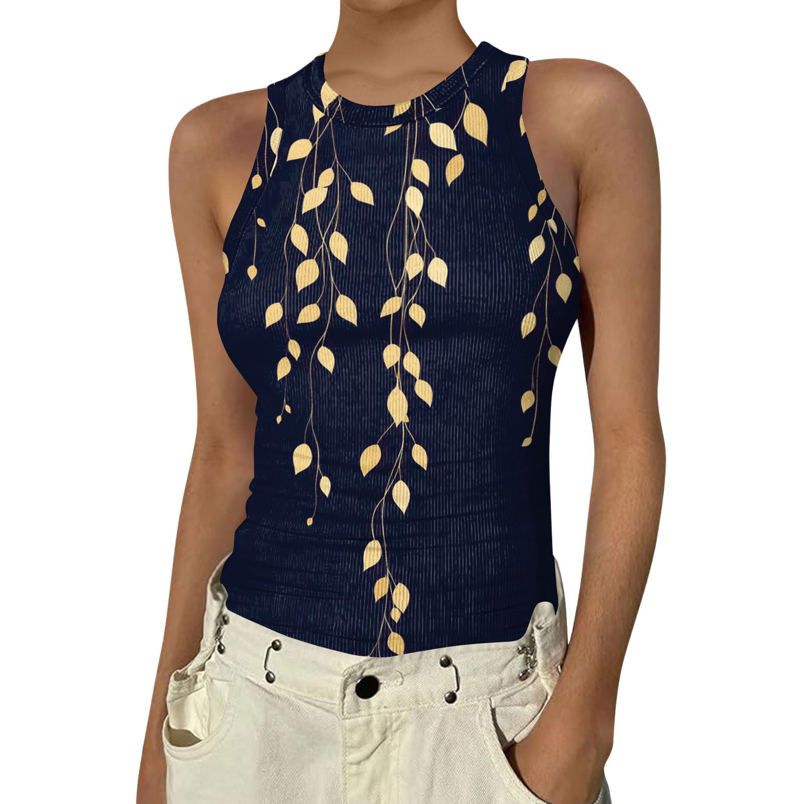 Womens Spring Tops Sleeveless Striped Floral Tank Summer Shirts for Women Casual Crewneck Womens Summer Shirts Soft Fabric XXL
Womens Spring Tops Sleeveless Striped Floral Tank Summer Shirts for Women Casual Crewneck Womens Summer Shirts Soft Fabric XXL
