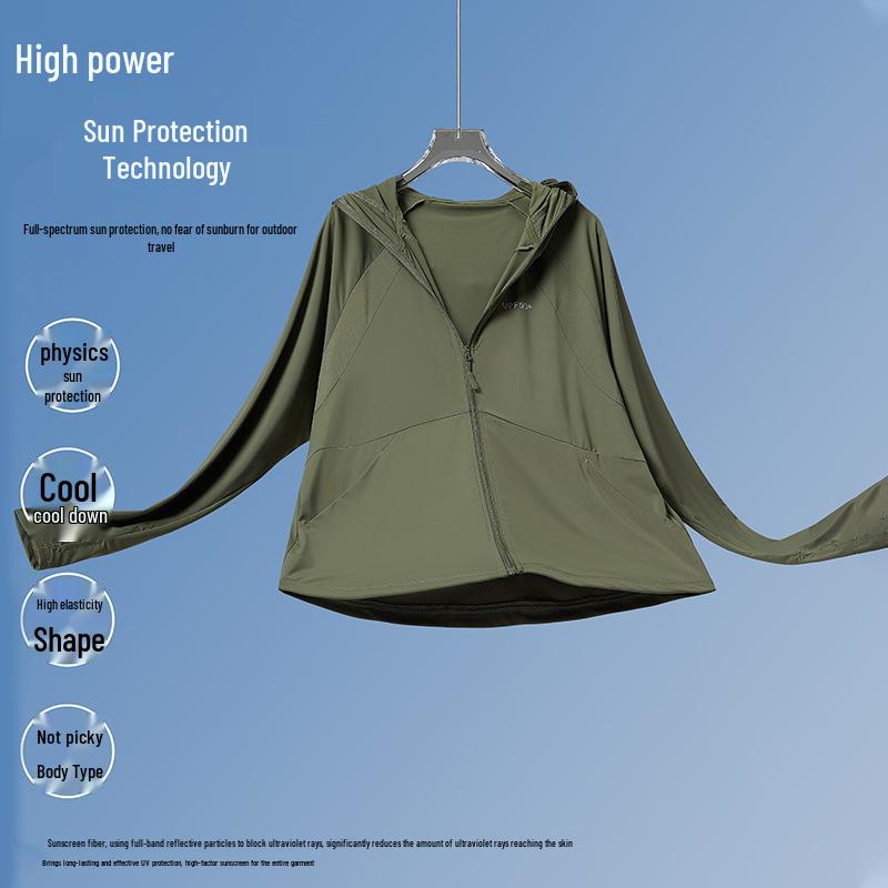 UPF50+ Ice Silk Sun Protection Jacket - Women s Lightweight Summer UV Shield with Breathable Fabric & Large Brim 2XL
UPF50+ Ice Silk Sun Protection Jacket - Women s Lightweight Summer UV Shield with Breathable Fabric & Large Brim 2XL