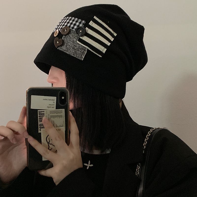 Японская черная куча шляпа женская весна осень холодная шляпа онлайн знаменитость полосатый патч дизайн Sense Face маленькая большая шляпа One Size чёрный
Японская черная куча шляпа женская весна осень холодная шляпа онлайн знаменитость полосатый патч дизайн Sense Face маленькая большая шляпа One Size чёрный