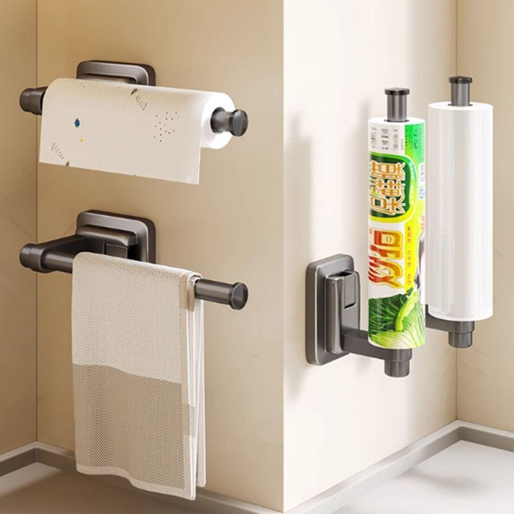 Water-proof Cling Film Storage Rack No Punching Towel Roll Stand Roll Paper Holder Cabinet
Water-proof Cling Film Storage Rack No Punching Towel Roll Stand Roll Paper Holder Cabinet