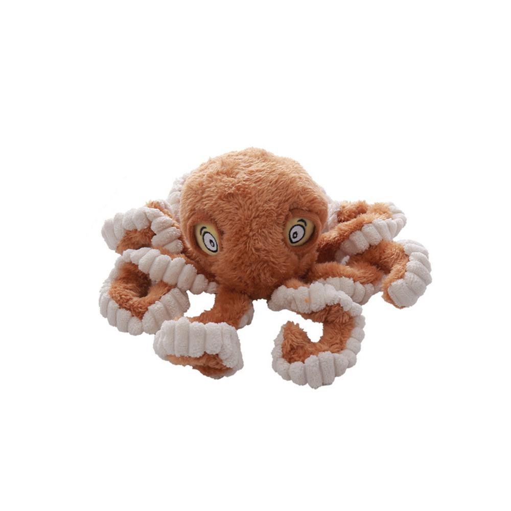 Plush Octopus Dog Pet Squeaky Toys Bite Chew Pets Supplies коричневий
Plush Octopus Dog Pet Squeaky Toys Bite Chew Pets Supplies коричневий
