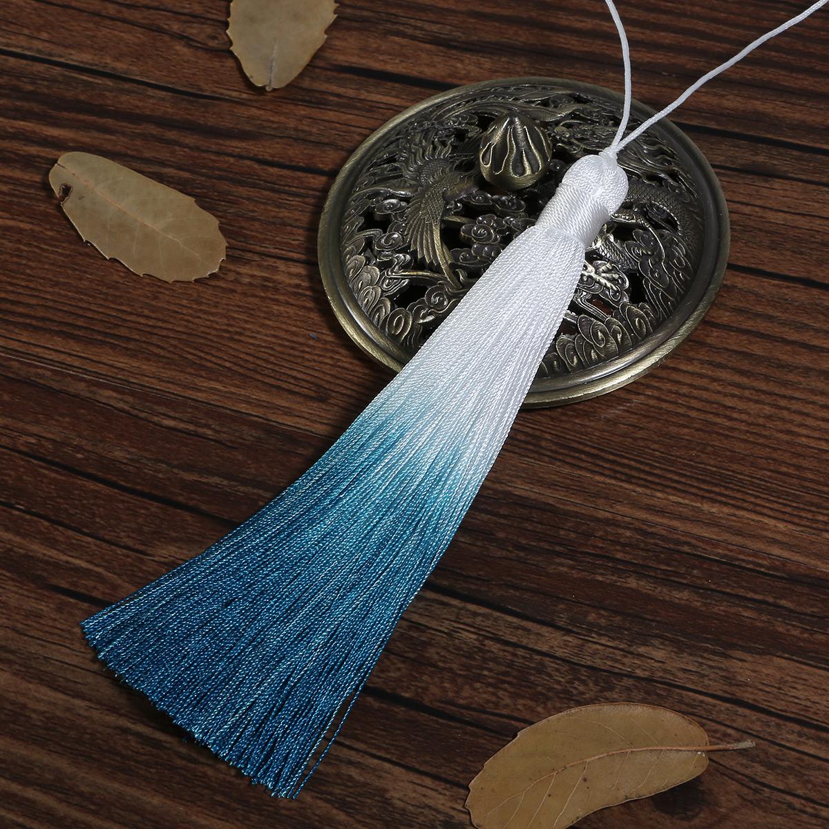 Полиэстеровая кисточка, хлопковая шелковая бахрома с кисточками для самостоятельного шитья, аксессуары для штор