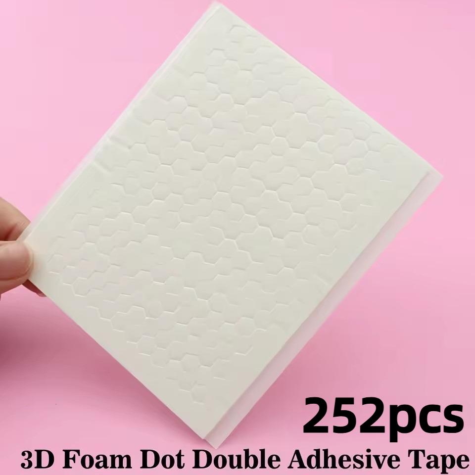 DIY Hexagonal Square Strong Thickened Foam Double-Sided Adhesive Tape Creative DIY Crafting With High Viscosity Adhesive Glue Dots 252 pcs/sheet білий
DIY Hexagonal Square Strong Thickened Foam Double-Sided Adhesive Tape Creative DIY Crafting With High Viscosity Adhesive Glue Dots 252 pcs/sheet білий
