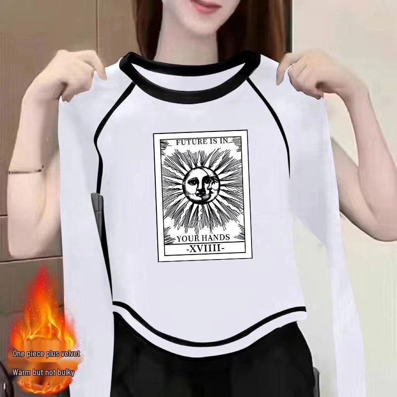 2024 Women s Long-Sleeve Velvet Base Shirt - Double-Sided, Versatile, Chic Autumn/Winter Top M (100-115 jin)
2024 Women s Long-Sleeve Velvet Base Shirt - Double-Sided, Versatile, Chic Autumn/Winter Top M (100-115 jin)