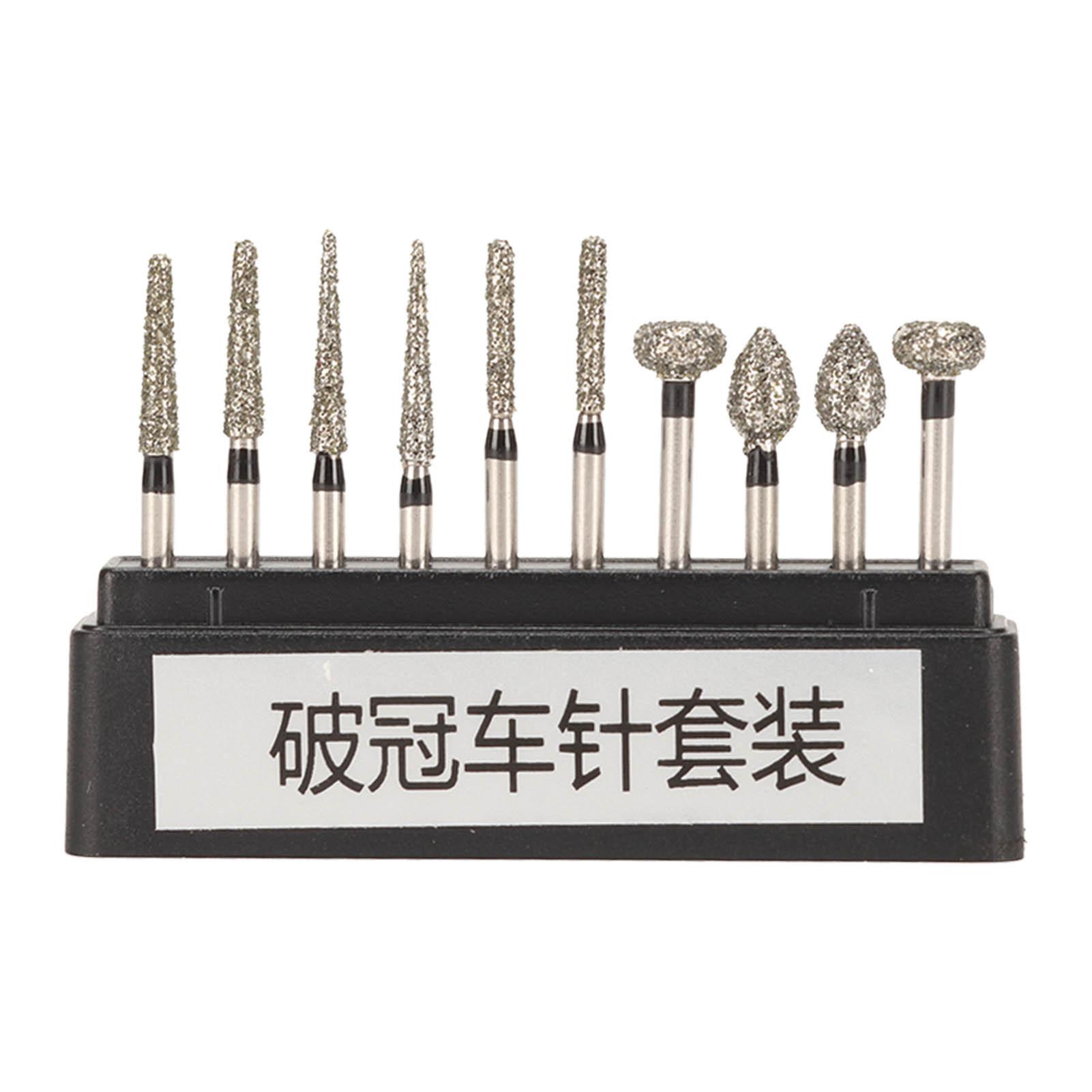 10pcs Dental Polisher Teeth Repair Stainless Steel Black Dental Polishing Bur Drills for Professional Use
10pcs Dental Polisher Teeth Repair Stainless Steel Black Dental Polishing Bur Drills for Professional Use