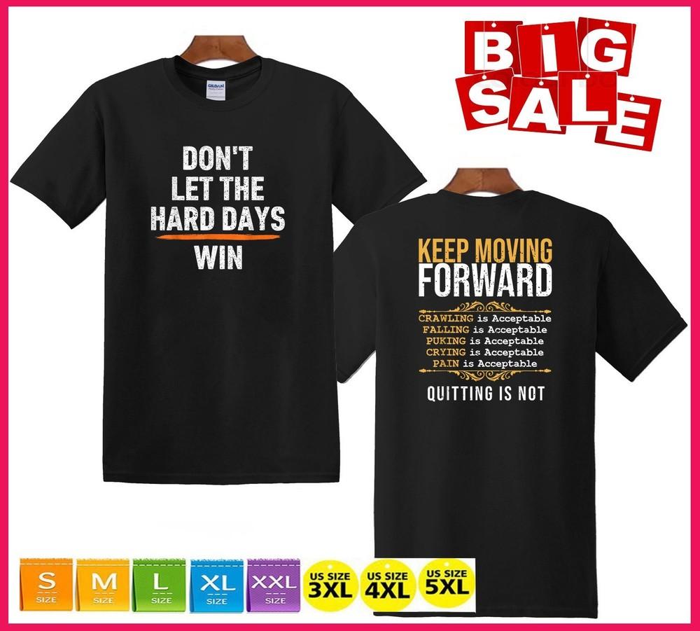 Двигайся вперед Бросать плохо Позитивная цитата Футболка 2-сторонняя S
Двигайся вперед Бросать плохо Позитивная цитата Футболка 2-сторонняя S