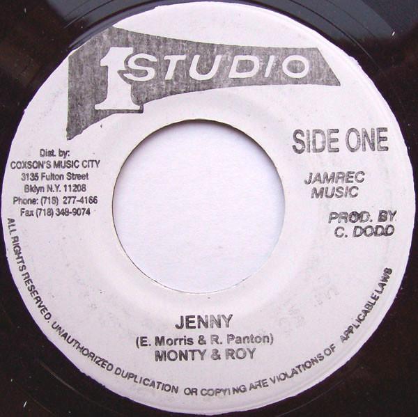 7inch Record MONTY ROY BUNNIE SKITTER Jenny I Need You NONE Studio One Jamaica Reggae Ska Dub Used
7inch Record MONTY ROY BUNNIE SKITTER Jenny I Need You NONE Studio One Jamaica Reggae Ska Dub Used