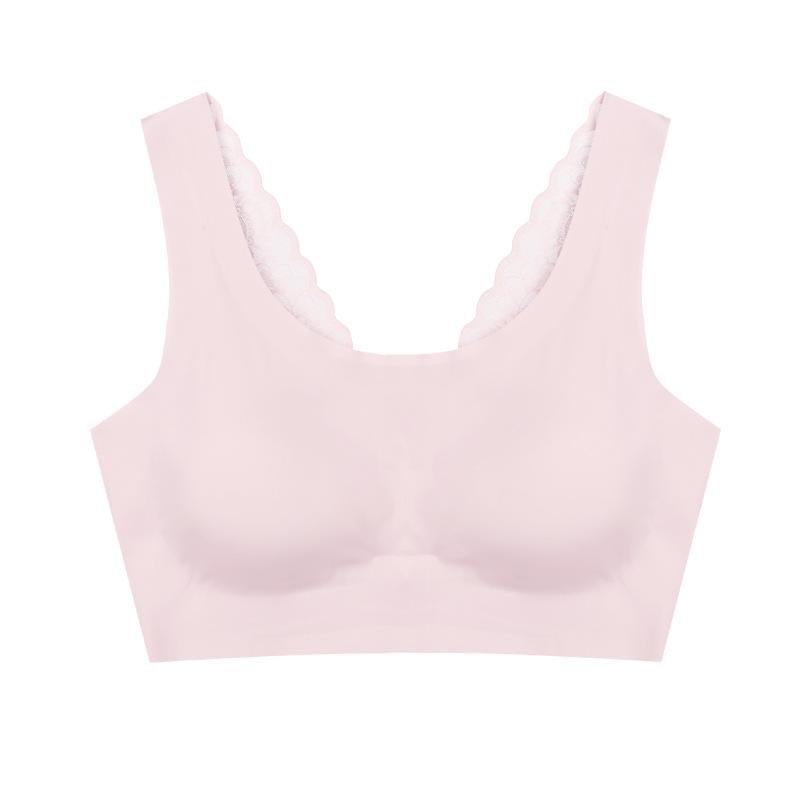 Кружевной спортивный бюстгальтер для йоги больших размеров с перекрещенной спинкой - Удобный бюстгальтер для сна и фитнеса для бега для женщин S розовый
Кружевной спортивный бюстгальтер для йоги больших размеров с перекрещенной спинкой - Удобный бюстгальтер для сна и фитнеса для бега для женщин S розовый