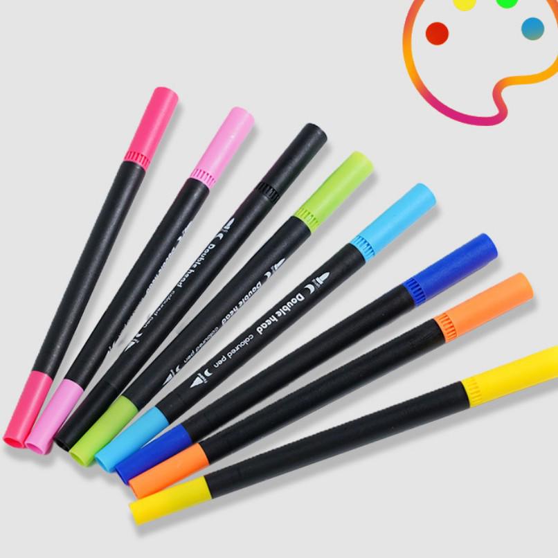 120-Color PVC Boxed Double-ended Watercolor Pens for Children s Art & Anime Drawing
120-Color PVC Boxed Double-ended Watercolor Pens for Children s Art & Anime Drawing