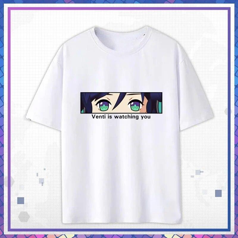 Genshin Impact аниме корейский стиль футболка Yae Miko наблюдает за тобой Райден сёгун наблюдает за тобой одежда для пар летняя крутая футболка 3XL
Genshin Impact аниме корейский стиль футболка Yae Miko наблюдает за тобой Райден сёгун наблюдает за тобой одежда для пар летняя крутая футболка 3XL