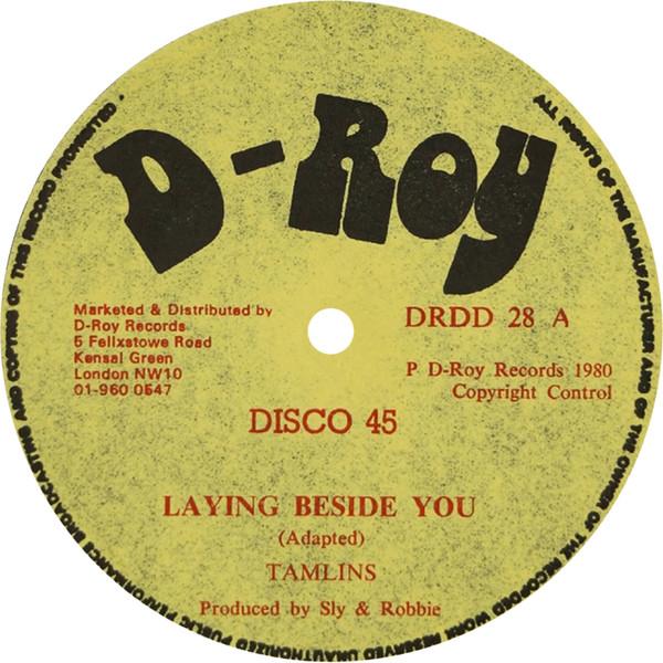 12inch Record TAMLINS - Laying Beside You DRDD28 D-Roy Records 1980 UK Reggae, Ska & Dub Used
12inch Record TAMLINS - Laying Beside You DRDD28 D-Roy Records 1980 UK Reggae, Ska & Dub Used