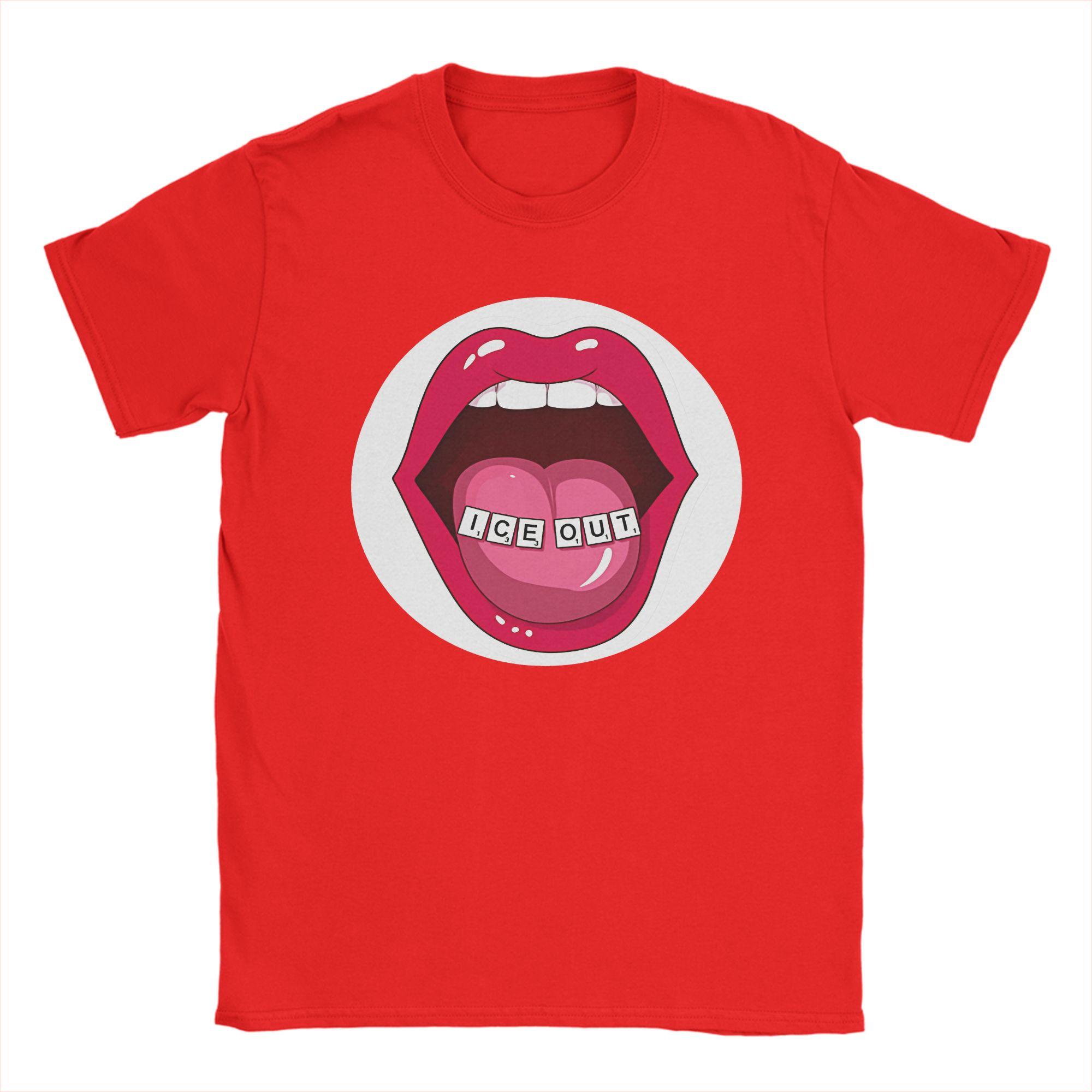 Ice out Lip Unisex T Shirt Fun Tees Short Sleeve Crew Neck TShirt Pure Cotton XL XL XL Tops S
Ice out Lip Unisex T Shirt Fun Tees Short Sleeve Crew Neck TShirt Pure Cotton XL XL XL Tops S